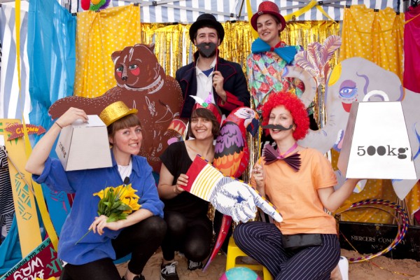 Saturday Fiesta Animaux Circus photo booth 