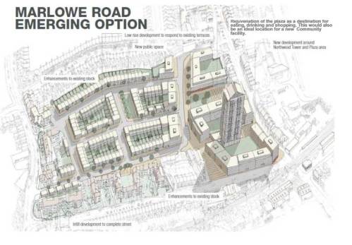 Marlowe Road concept drawing