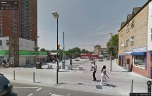 Google street view of Wood Street Plaza