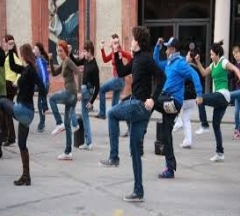 Flash mob photo
