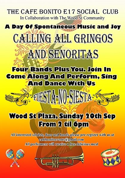 Poster for Bonitos event 20 Sept 2015