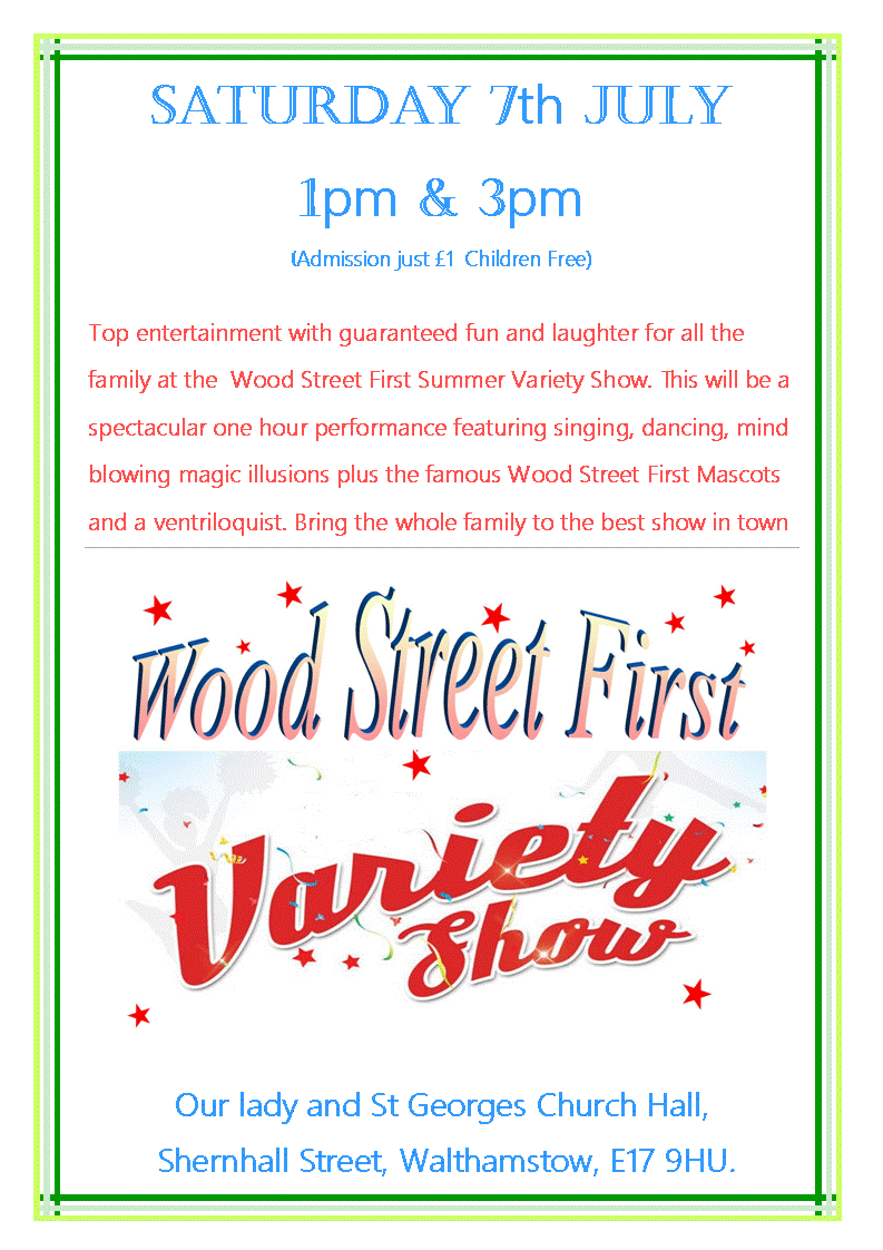 Summer Variety Show Jul 18